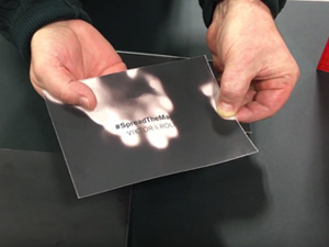 Thermochromic Printing Reveal Video