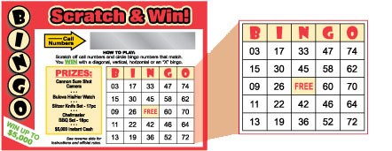 Bingo Cards Gaming Promotions
