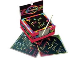 Melissa & Doug Rainbow Scratch Art Pad