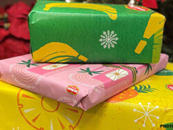 Del Monte Banana & Pineapple Scented Wrapping Paper